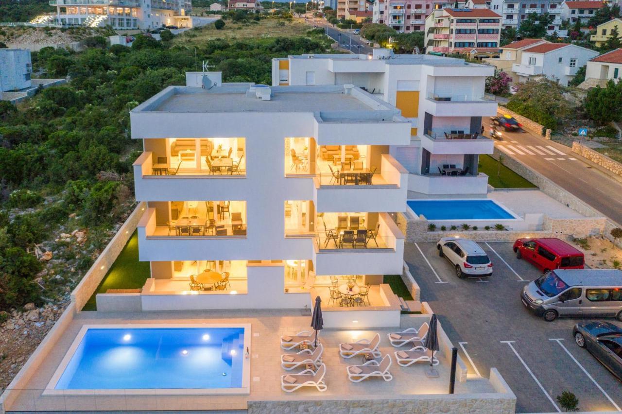 Sara Luxury Apartment With A Pool Novalja Exterior foto